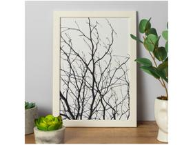 Quadro Decorativo Folhagens Galhos 25x35cm