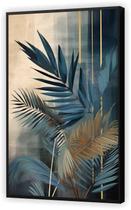 Quadro Decorativo Folhas Árvores Colorido Salas Cozinhas Tela Canvas Premium