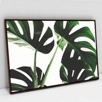Quadro Decorativo Folhas em tela Canvas