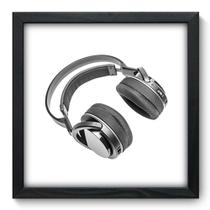 Quadro Decorativo - Fone de Ouvido - 33cm x 33cm - 067qdgp