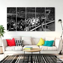 Quadro Decorativo Foo Fighters Show - 5 peças