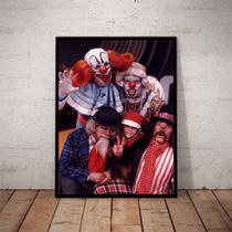 Quadro Decorativo Foto Turma Do Palhaço Bozo