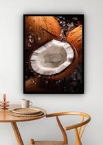 Quadro Decorativo Fotografia Cocos - 70x50cm