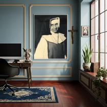 Quadro Decorativo Fotografia De Irmã Dulce - 70X50Cm