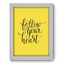 Quadro Decorativo - Frase - 19cm x 25cm - 103qdrb