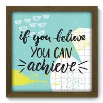 Quadro Decorativo - Frase - 33cm x 33cm - 117qdrm