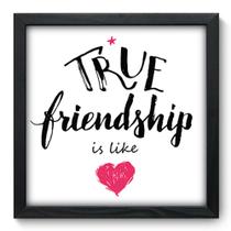 Quadro Decorativo - Frase - 33cm x 33cm - 155qdrp Quadro Decorativo - Frase - 33cm x 33cm - 155qdrp