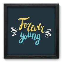 Quadro Decorativo - Frase - 33cm x 33cm - 209qdrp Quadro Decorativo - Frase - 33cm x 33cm - 209qdrp