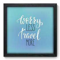 Quadro Decorativo - Frase - 33cm x 33cm - 221qdrp