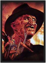 Quadro Decorativo Freddy Krueger Filmes Terror Cinema Decorações Com Moldura G01 Quadro Decorativo Freddy Krueger Filmes Terror Cinema Decorações Com Moldura G01