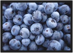 Quadro Decorativo Frutas Açaí Cozinha Restaurantes Gourmet Decorações Com Moldura