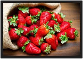 Quadro Decorativo Frutas Morango Cozinhas Gourmet Decorações Com Moldura G06 Quadro Decorativo Frutas Morango Cozinhas Gourmet Decorações Com Moldura G06