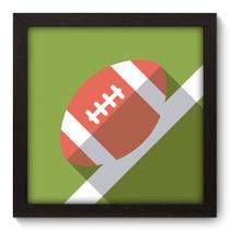 Quadro Decorativo - Futebol Americano - 22cm x 22cm - 027qdep