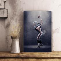 Quadro decorativo Futebol Americano Tela de Tecido Quadro decorativo Futebol Americano Tela de Tecido