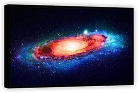 Quadro Decorativo Galáxia Planetas Universo Cosmos Espaço Tela Canvas Premium Salas