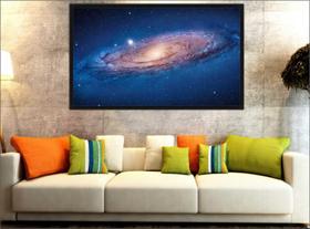 Quadro Decorativo Galáxias Universo Planetas Espaço Terra Lua Com Moldura T01 Quadro Decorativo Galáxias Universo Planetas Espaço Terra Lua Com Moldura T01
