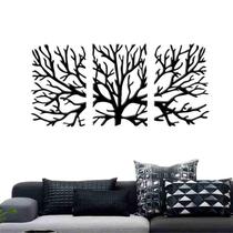 Quadro Decorativo Galhos 6Mm Vazado - Mdf