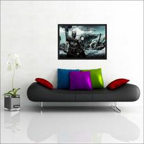 Quadro Decorativo Game Jogos God Of War Decorações Com Moldura