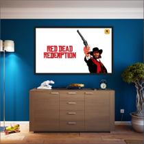 Quadro Decorativo Game Jogos Red Dead Redemption