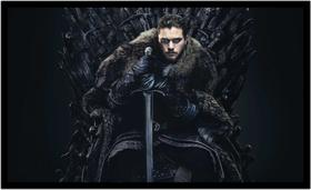 Quadro Decorativo Game Of Thrones Cinema Escritórios Quartos Salas Com Moldura RC000 Quadro Decorativo Game Of Thrones Cinema Escritórios Quartos Salas Com Moldura RC000