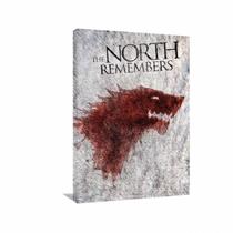 Quadro decorativo Game Of Thrones North Remembers - Tela em Tecido