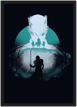 Quadro Decorativo Game of Thrones Séries Filmes Nerd Geek Decorações Com Moldura Quadro Decorativo Game of Thrones Séries Filmes Nerd Geek Decorações Com Moldura