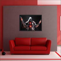 Quadro Decorativo Game Overwatch Jogos Com Moldura TT03