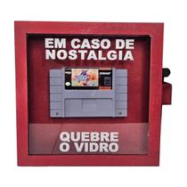 Quadro Decorativo Gamer Retro Quebre Vidro Superstar Soccer