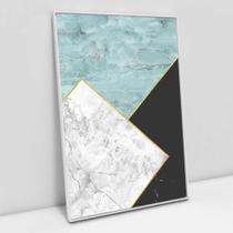 Quadro Decorativo Geométrico Mármore Luxo Prime em tela Canvas Quadro Decorativo Geométrico Mármore Luxo Prime em tela Canvas