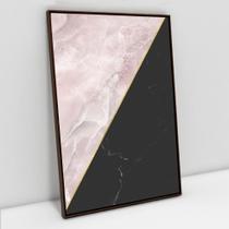 Quadro Decorativo Geométrico Mármore Moderno em tela Canvas Quadro Decorativo Geométrico Mármore Moderno em tela Canvas