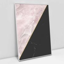 Quadro Decorativo Geométrico Mármore Moderno em tela Canvas Quadro Decorativo Geométrico Mármore Moderno em tela Canvas