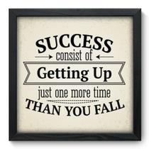 Quadro Decorativo - Getting Up - 33cm x 33cm - 021qdrp