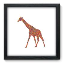 Quadro Decorativo - Girafa - 33cm x 33cm - 294qdsp