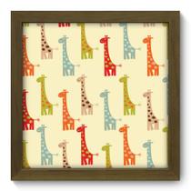 Quadro Decorativo - Girafas - 22cm x 22cm - 059qdim