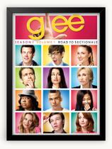 Quadro Decorativo Glee 1ª Temporada Série 30x42cm - Decora Geek