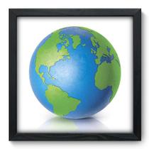 Quadro Decorativo - Globo - 33cm x 33cm - 064qndbp