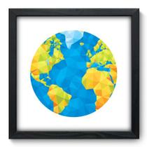 Quadro Decorativo - Globo - 33cm x 33cm - 101qndbp