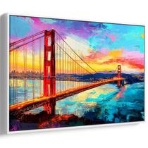 Quadro decorativo Golden Gate Bridge - Art Canvas