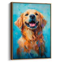 Quadro decorativo Golden Retriever - Art Canvas
