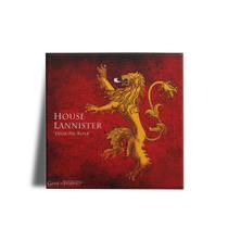 Quadro Decorativo GOT Casa Lannister