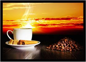 Quadro Decorativo Gourmet Café Xícara Padarias Cafeterias Confeitarias Cozinha Com Moldura RC000 Quadro Decorativo Gourmet Café Xícara Padarias Cafeterias Confeitarias Cozinha Com Moldura RC000