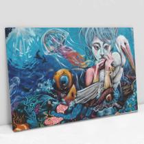 Quadro Decorativo Grafite Arte em tela Canvas