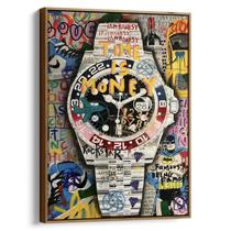 Quadro decorativo Grafite O Tempo das Histórias Urbanas - Art Canvas