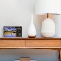 Quadro Decorativo Gramado perfeitos para quartos, salas, cozinha e escritorios. 15x20, Moldura Pinus.