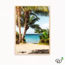 Quadro Decorativo GRANDE A3 43x32cm Tropical - Woodecora