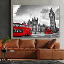 Quadro Decorativo GRANDE Alta Resolução Para Sala Quarto Escritório Quadro Londres 90x60 - Premium Quadros