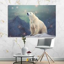 Quadro Decorativo Grande de Animais 90x60cm