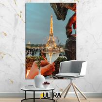 Quadro Decorativo Grande de Paisagens Turísticas 90x60cm