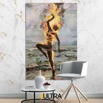 Quadro Decorativo Grande de Surrealismo 90x60cm