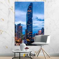 Quadro Decorativo Grande de Urbanismo 90x60cm